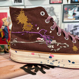 Bandulu x Chuck 70 High ‘Paint Splatter’ - Cappuccino Base