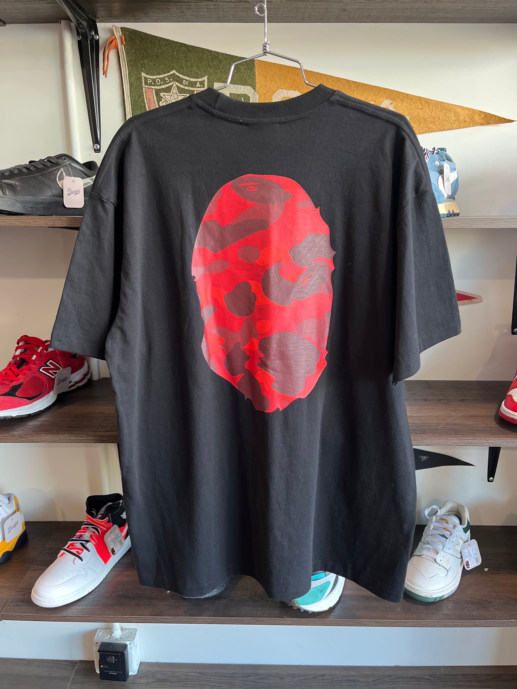 Red Bape Head Tee