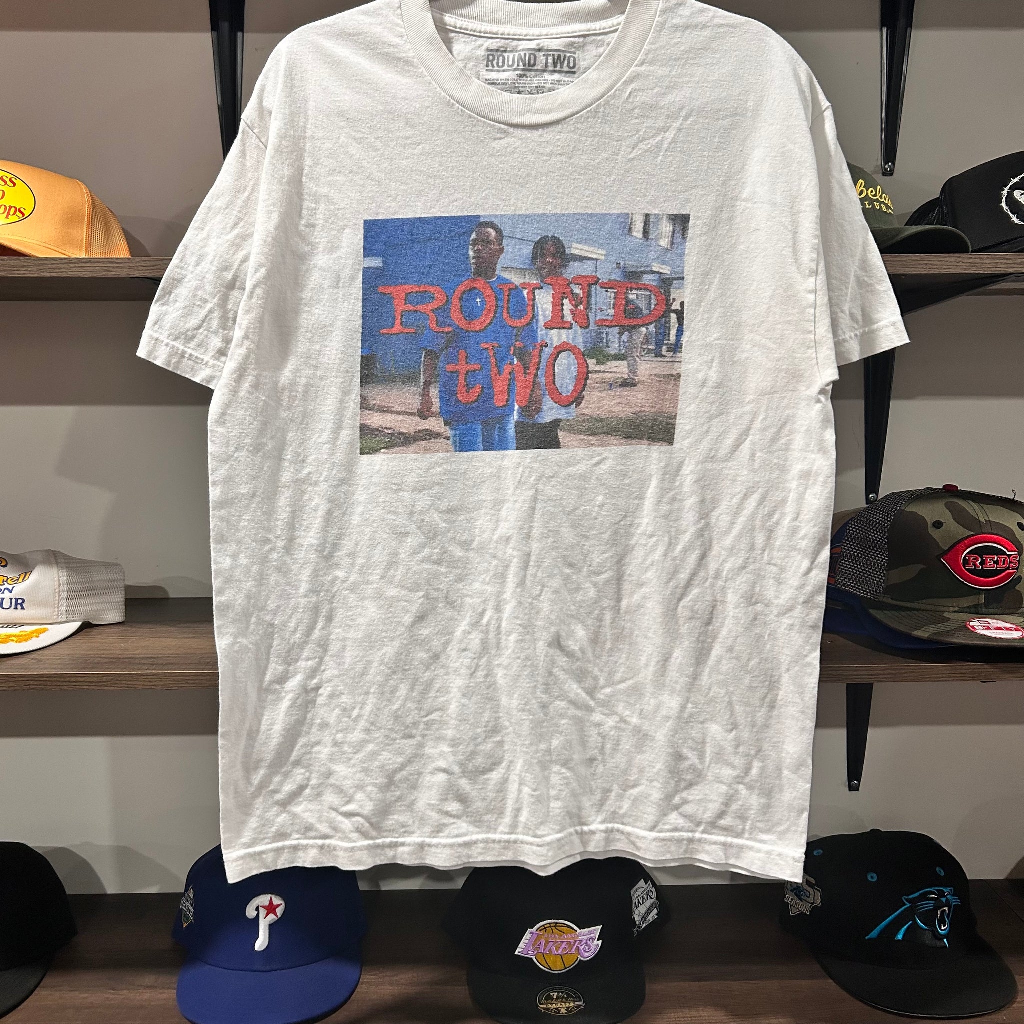 Roundtwo x menace to society tee
