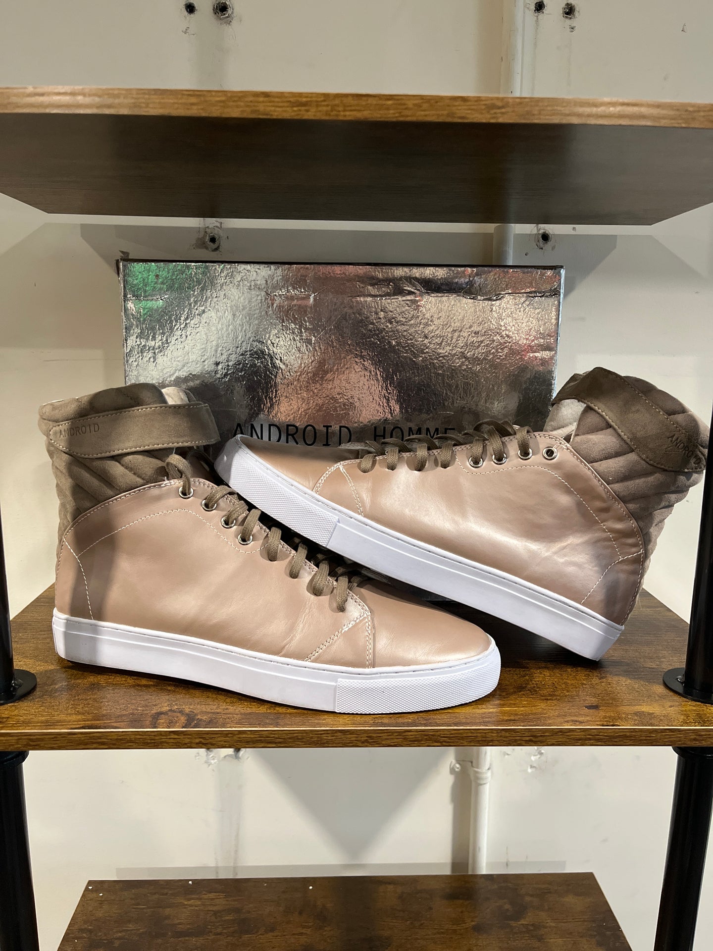 Android Homme Rose Gold PropulsionHigh Top