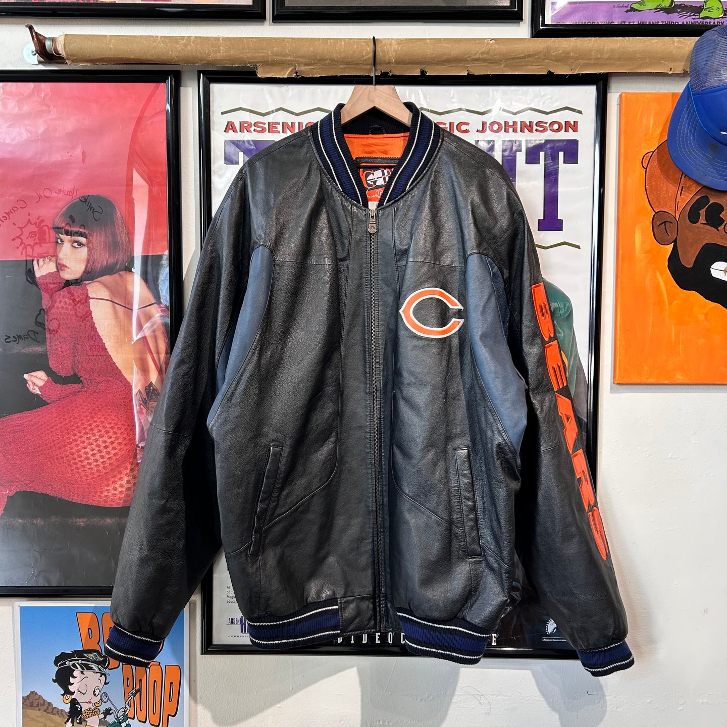 Chicago Bears Leather jacket