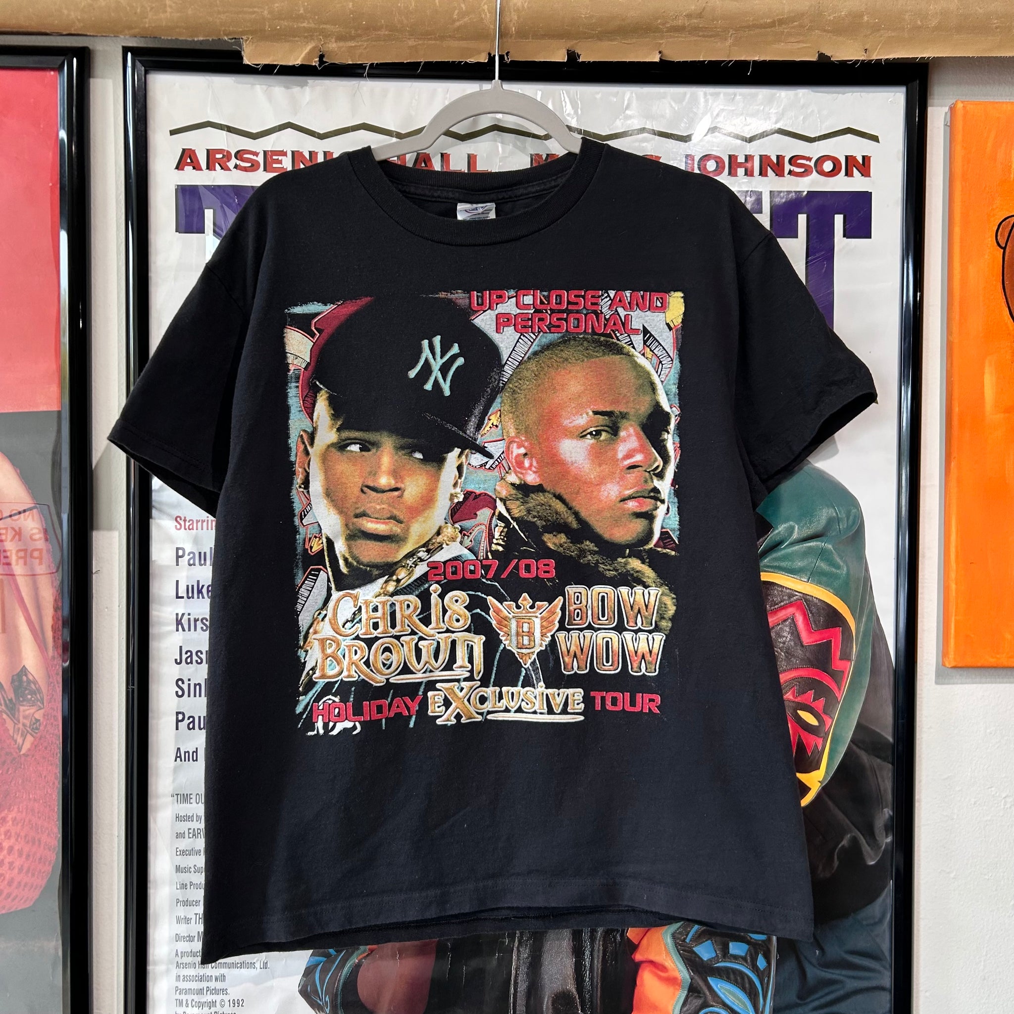 2007/08 Chris Brown & Bow Wow Holiday Exclusive Tour T-shirt