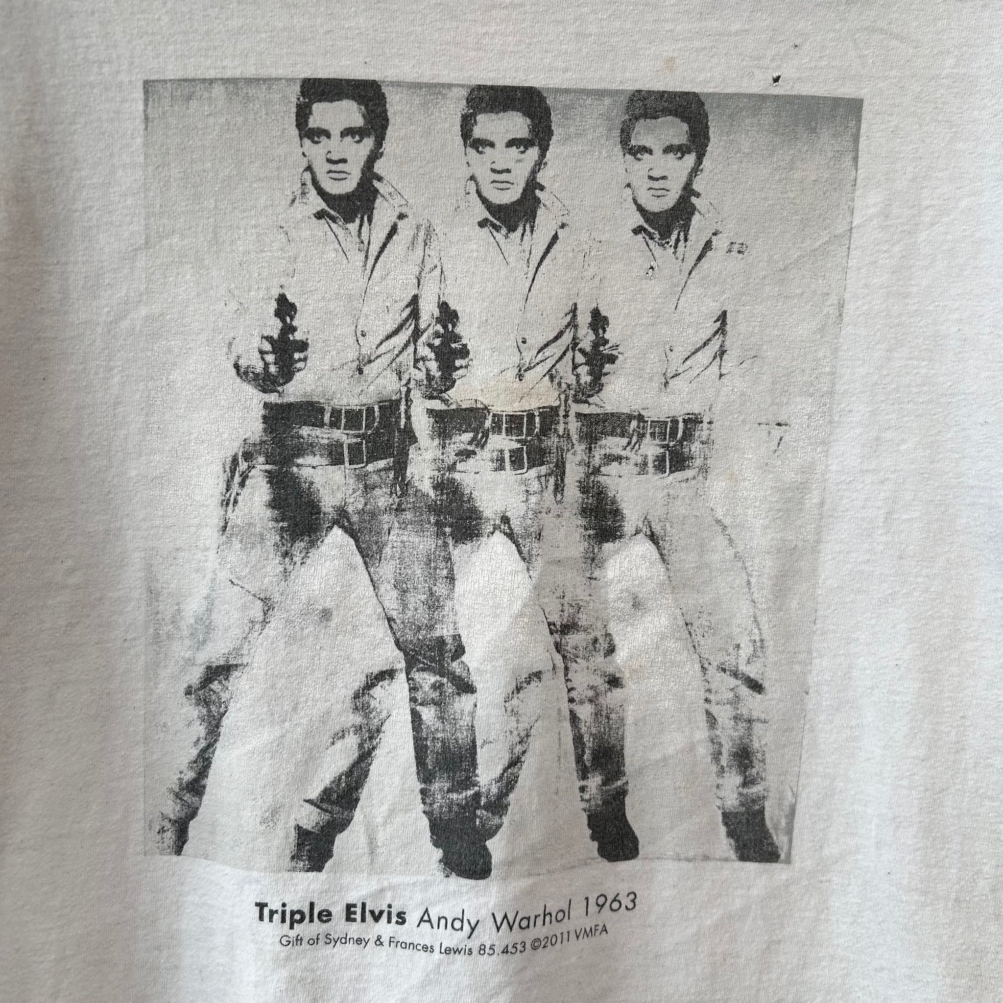 Vintage and Andy Warhol art tee