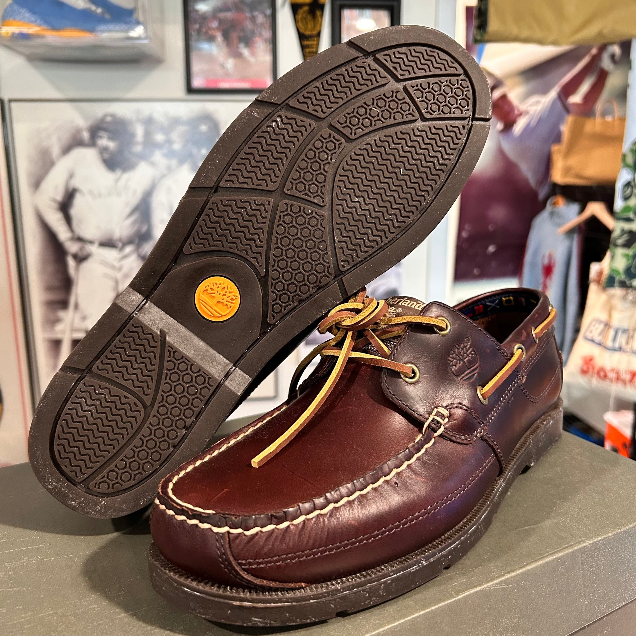 Timberland vibram deck shoes