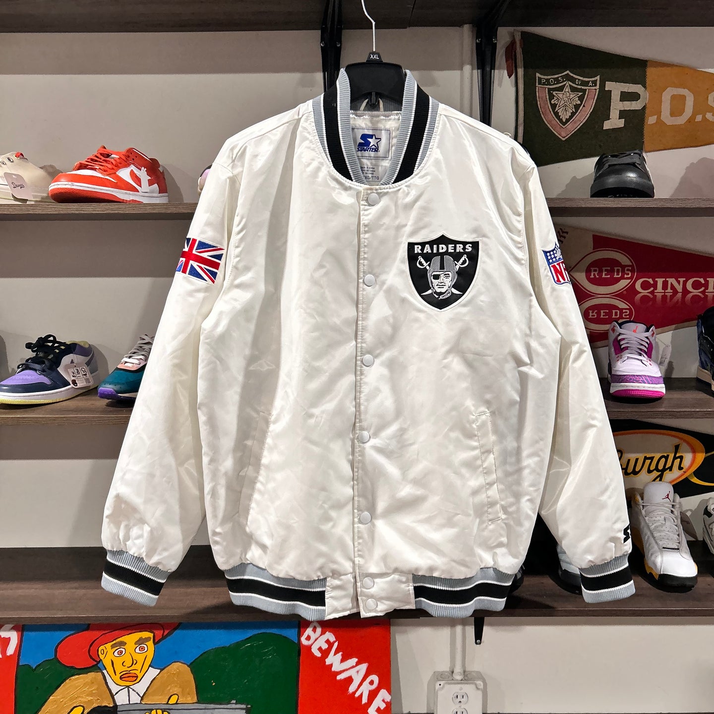 Raiders satin jacket