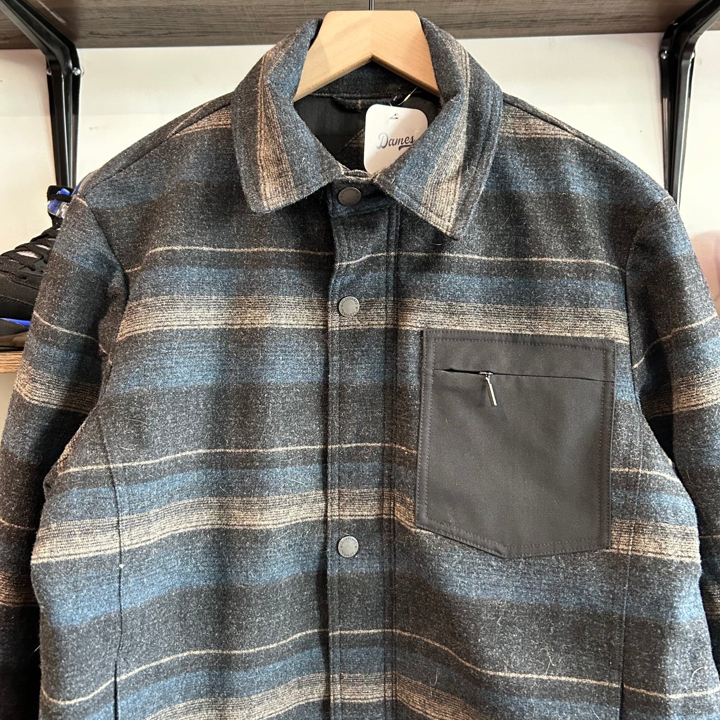 Pendleton zip up flannel
