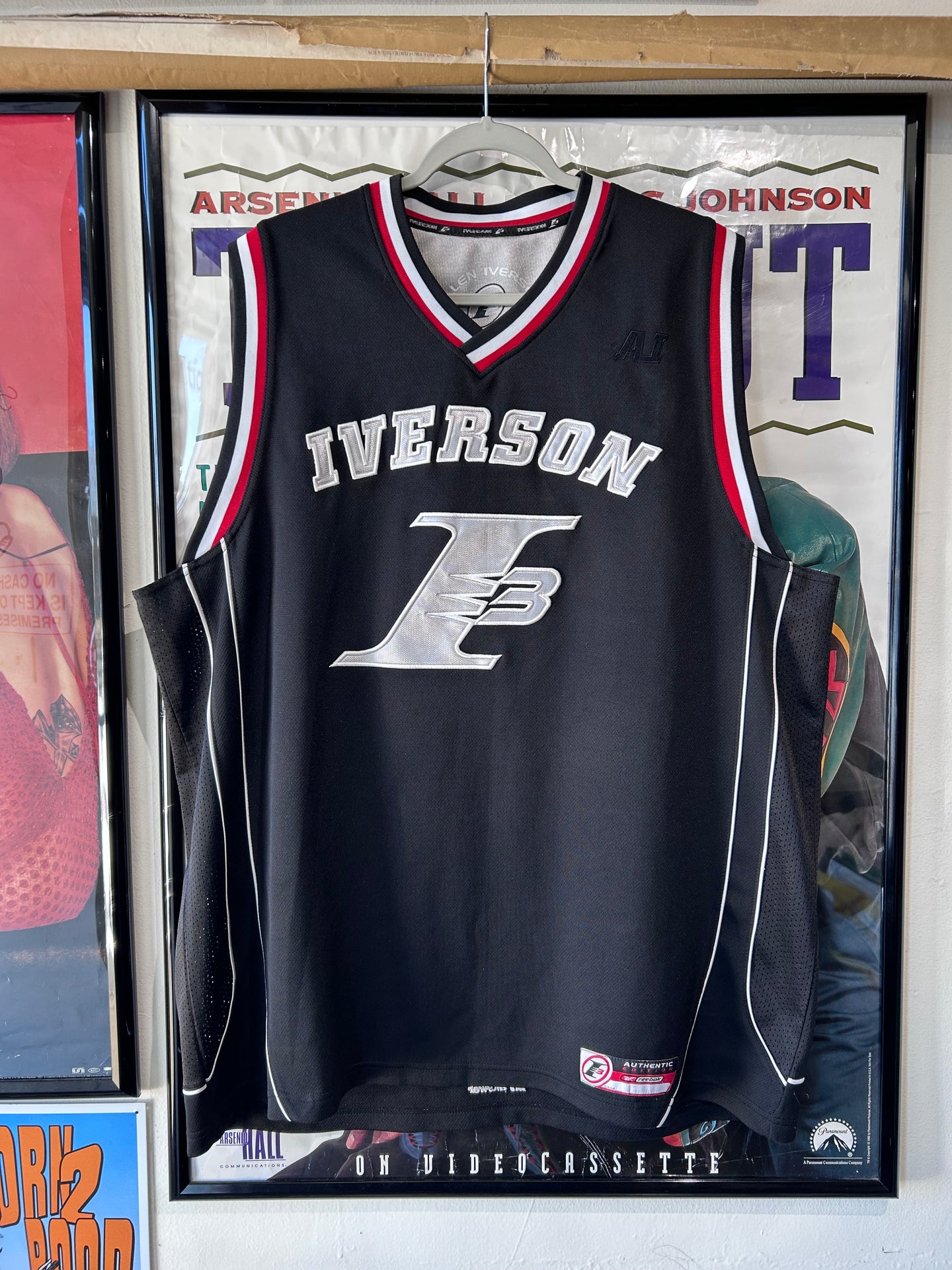 Iverson Reebok jersey