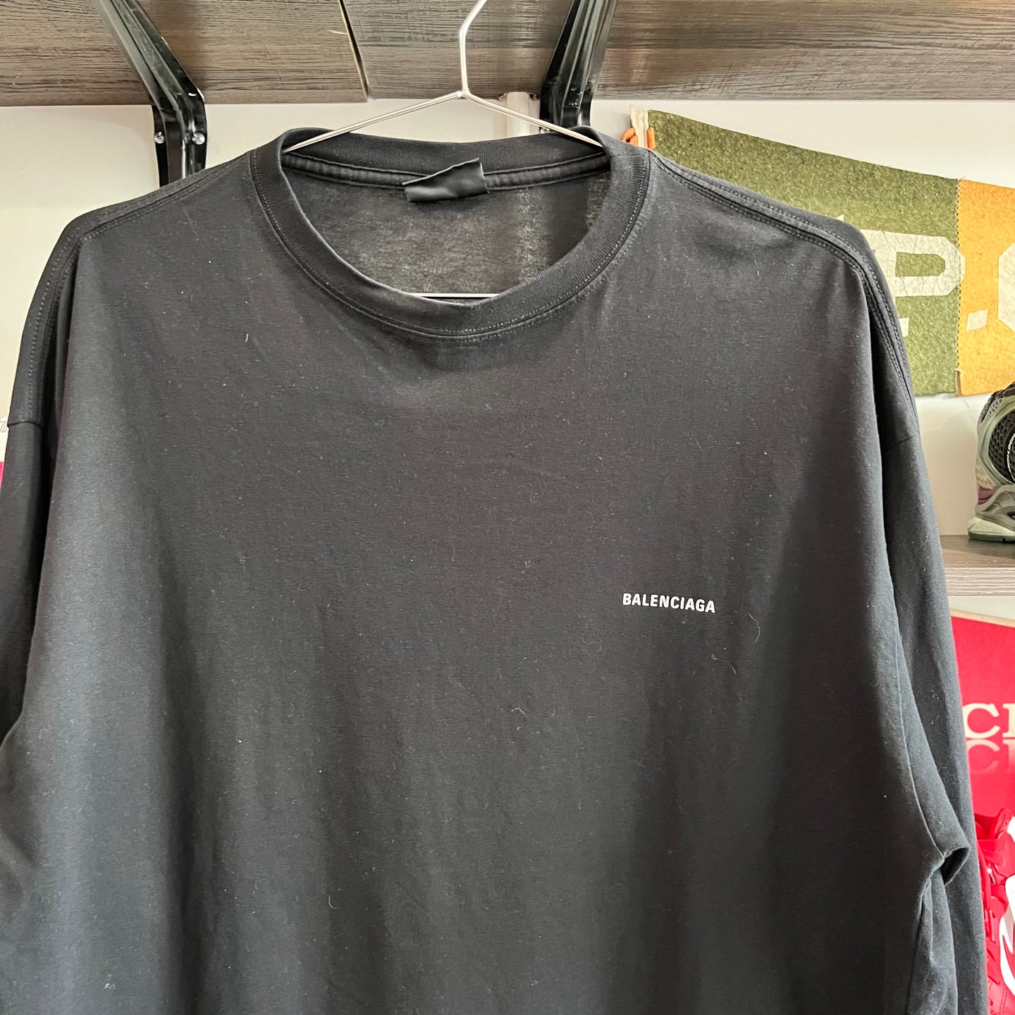 Balenciaga Long sleeve work t-shirt.