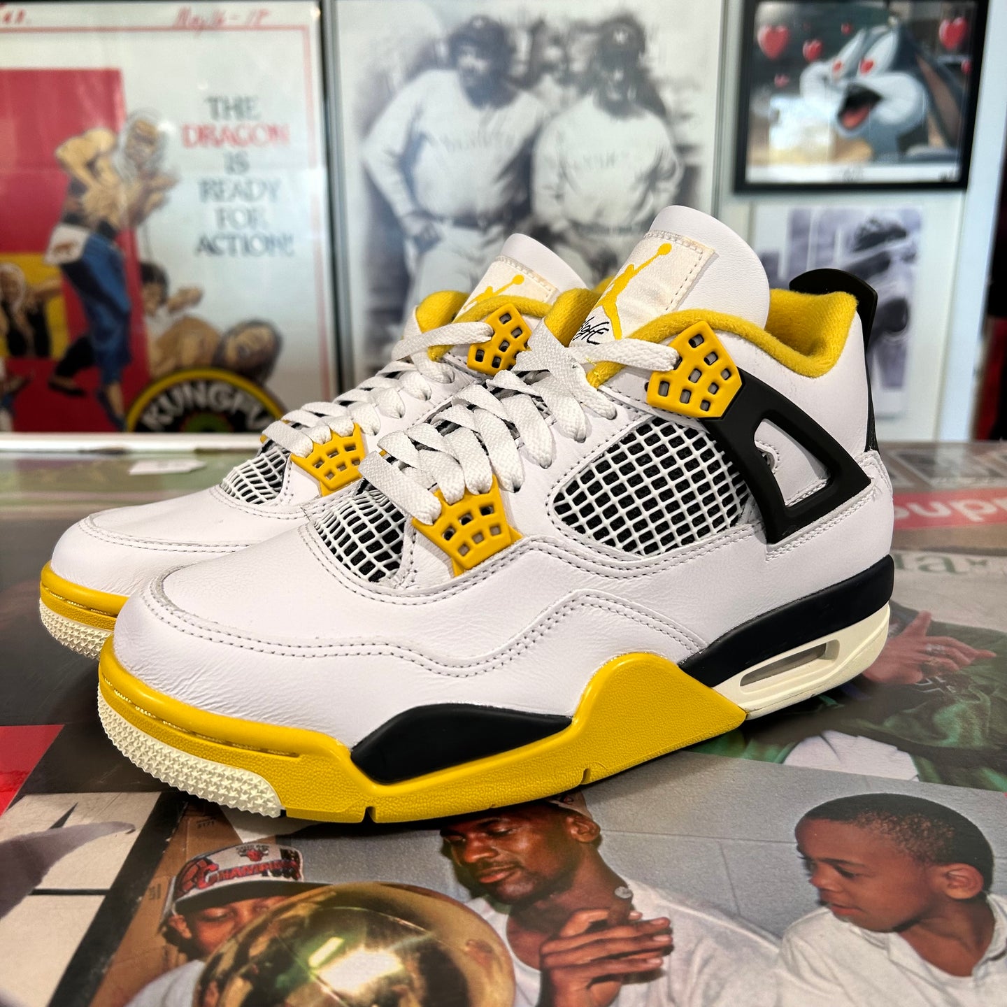 Sulfur Jordan 4’s
