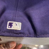 Yankees fitted cap no side patch