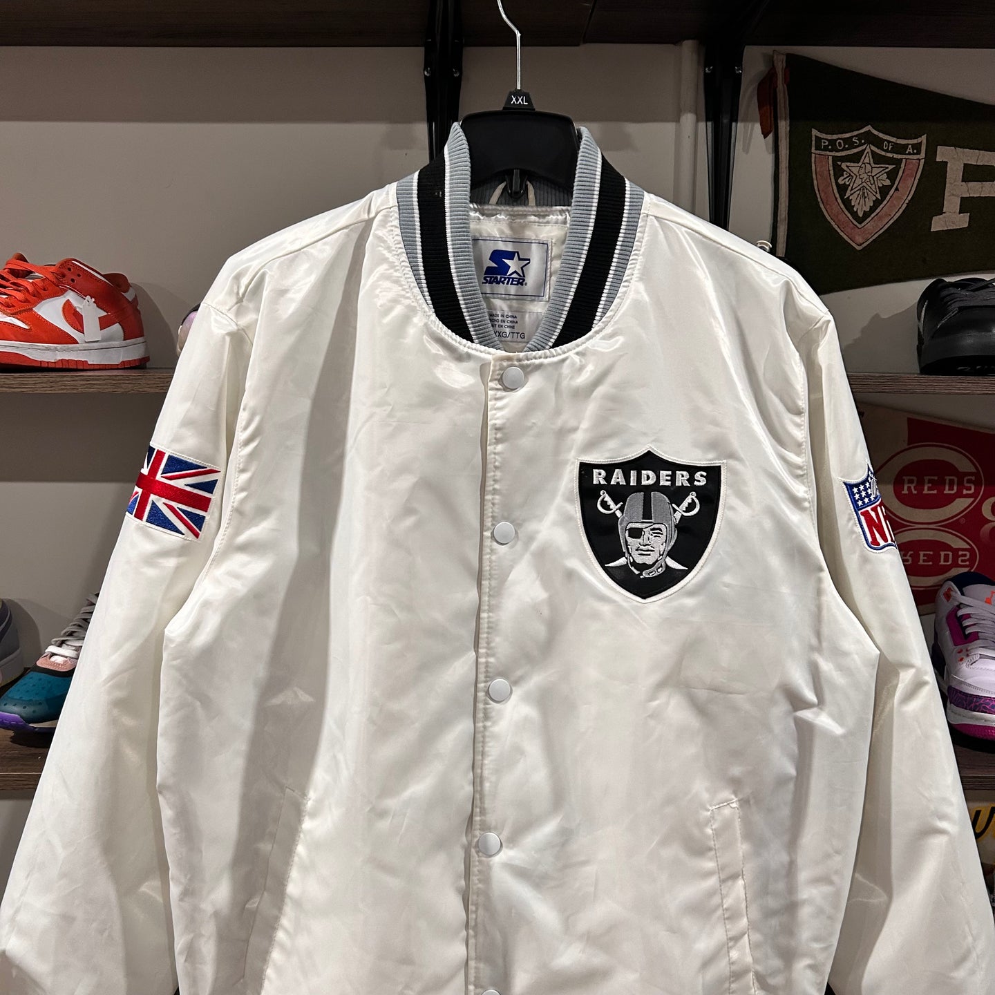 Raiders satin jacket