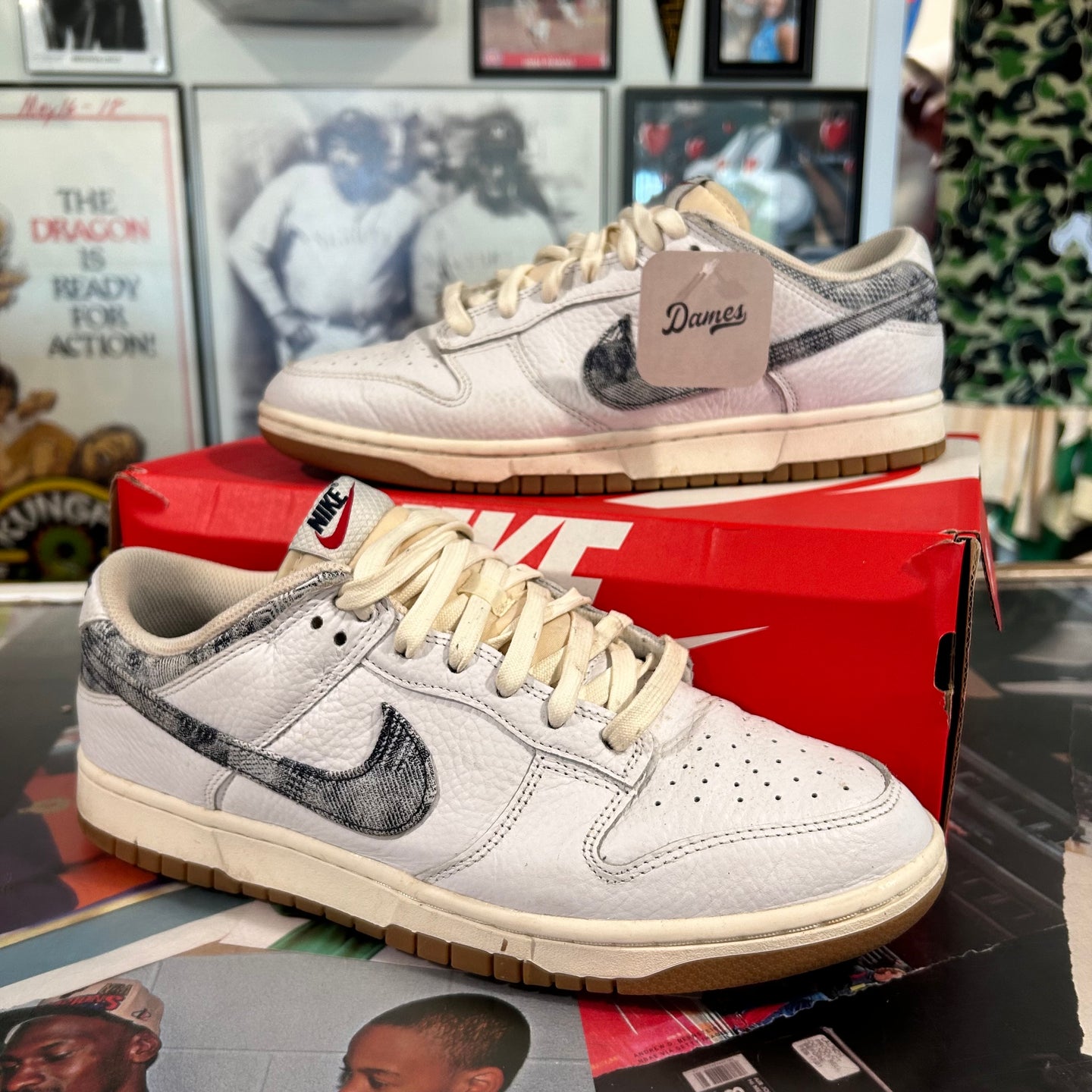 Nike snakeskin dunks