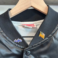 Vintage satin work jacket