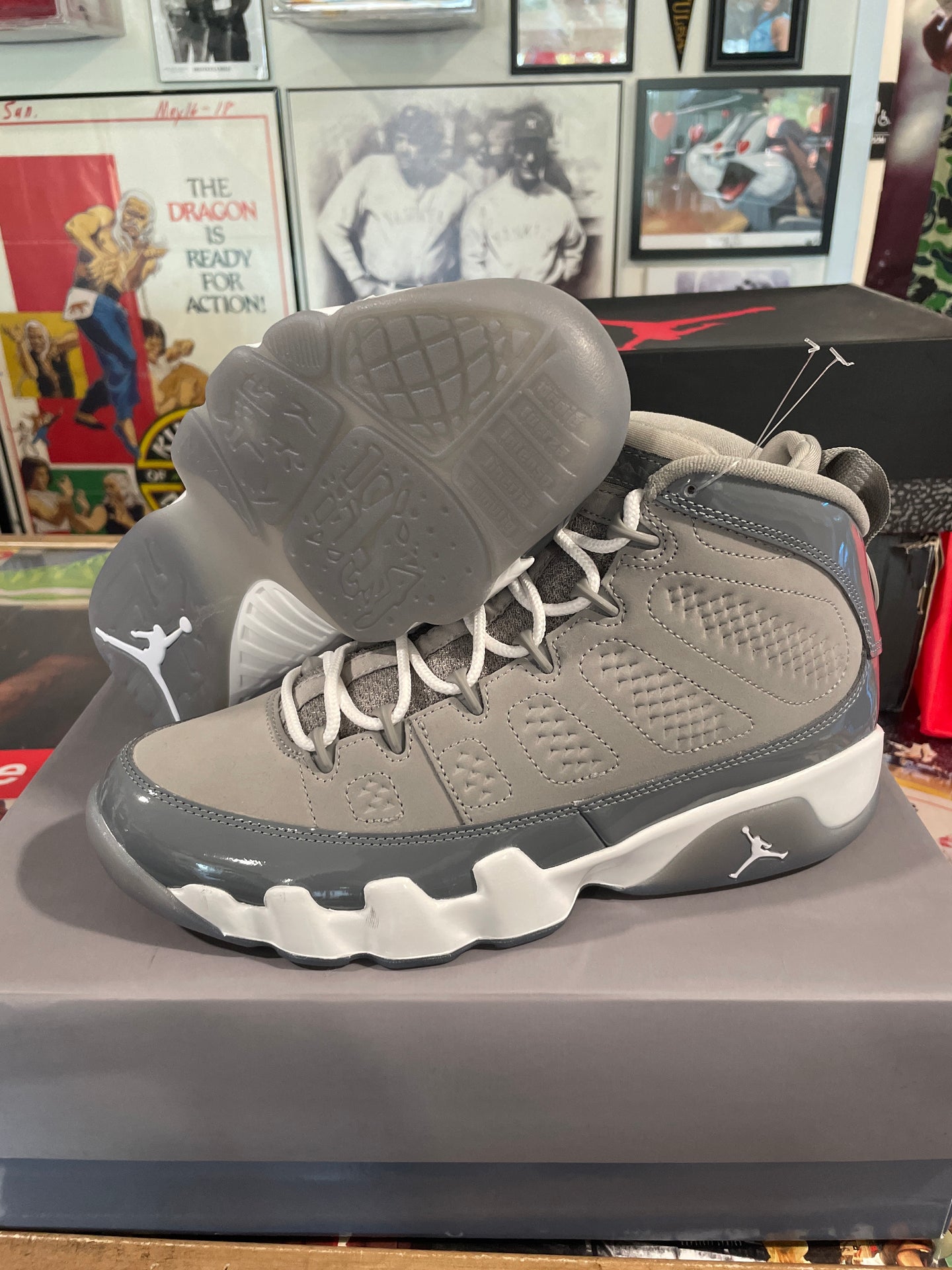 Air Jordan 9 Cool Grey