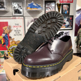 Platform burgundy  Doc Martins ￼