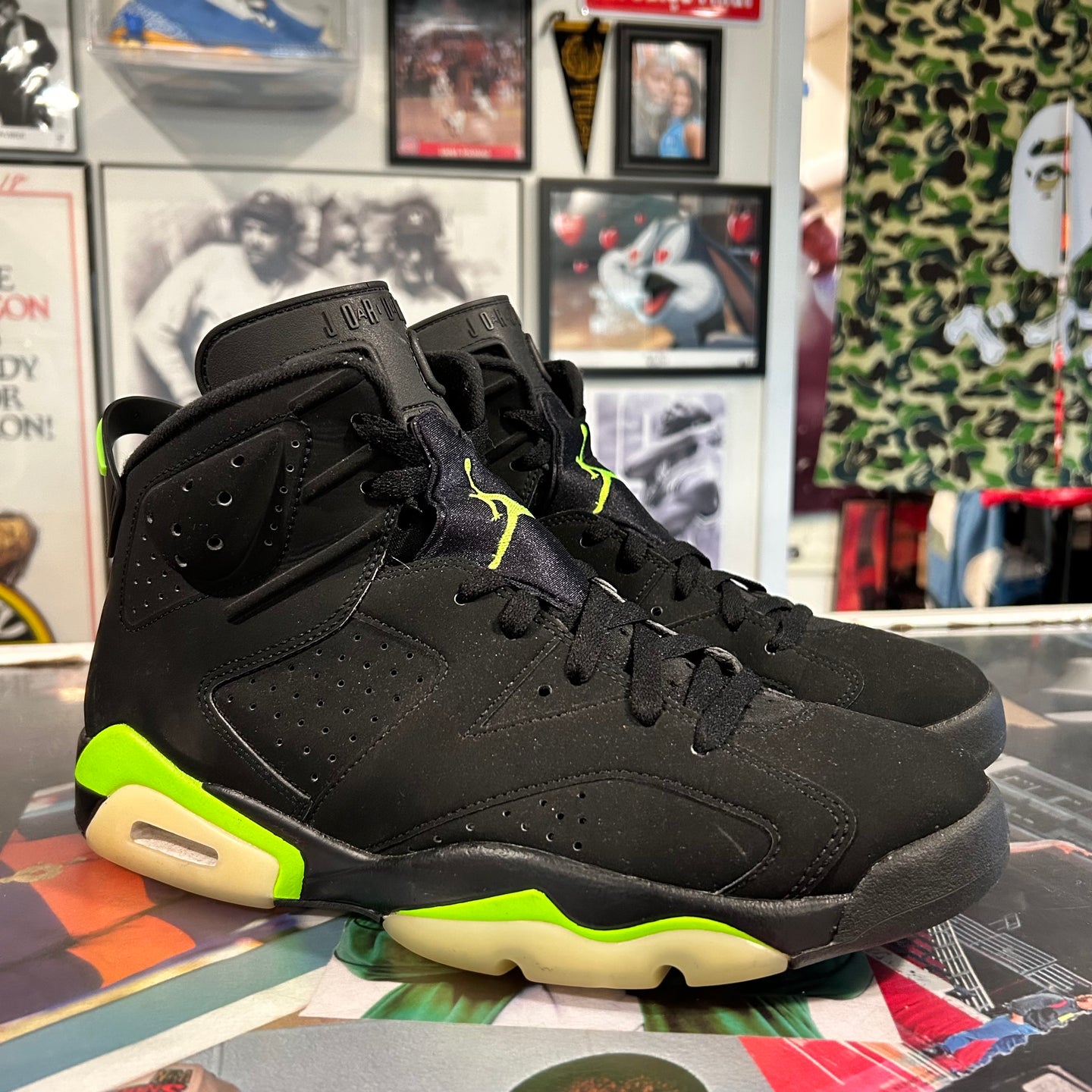 Jordan Electric Green 6s