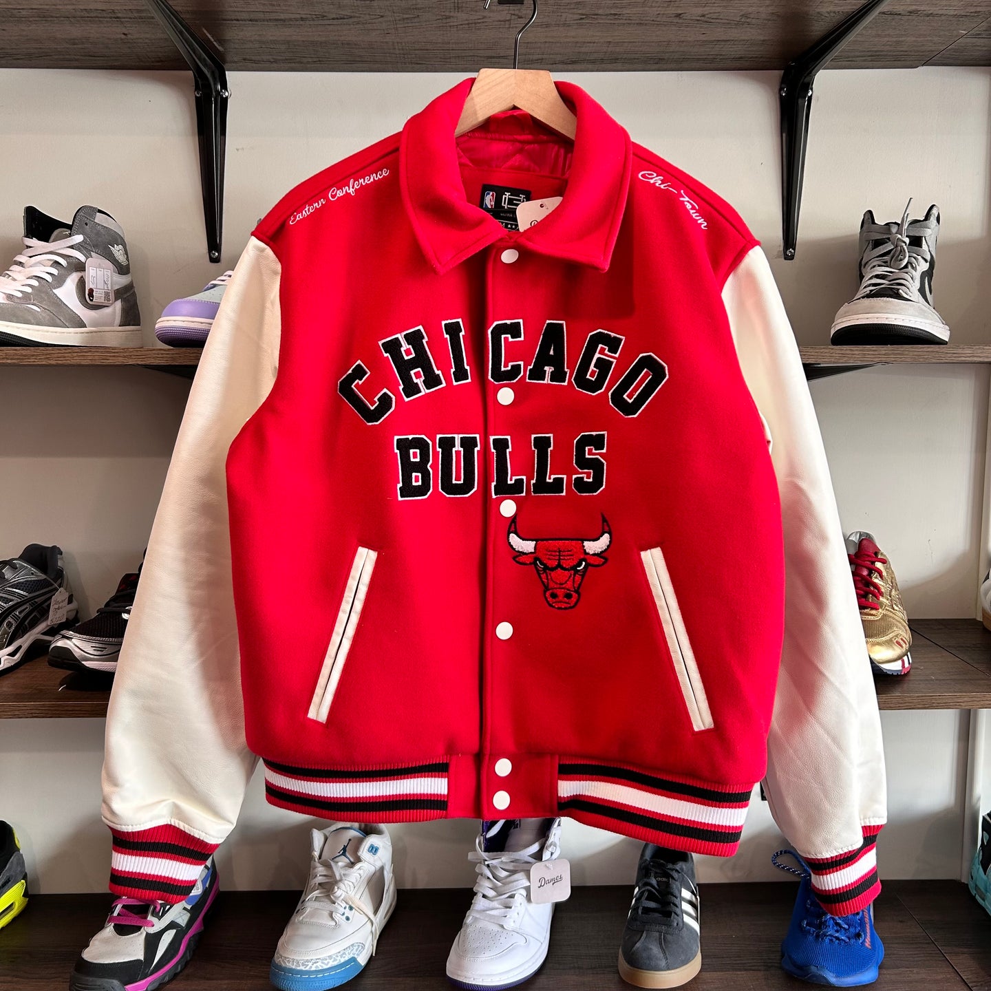 Wool Varsity Bulls Jacket