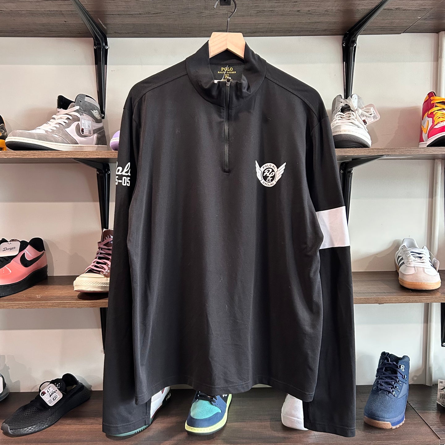 Polo cycling pullover