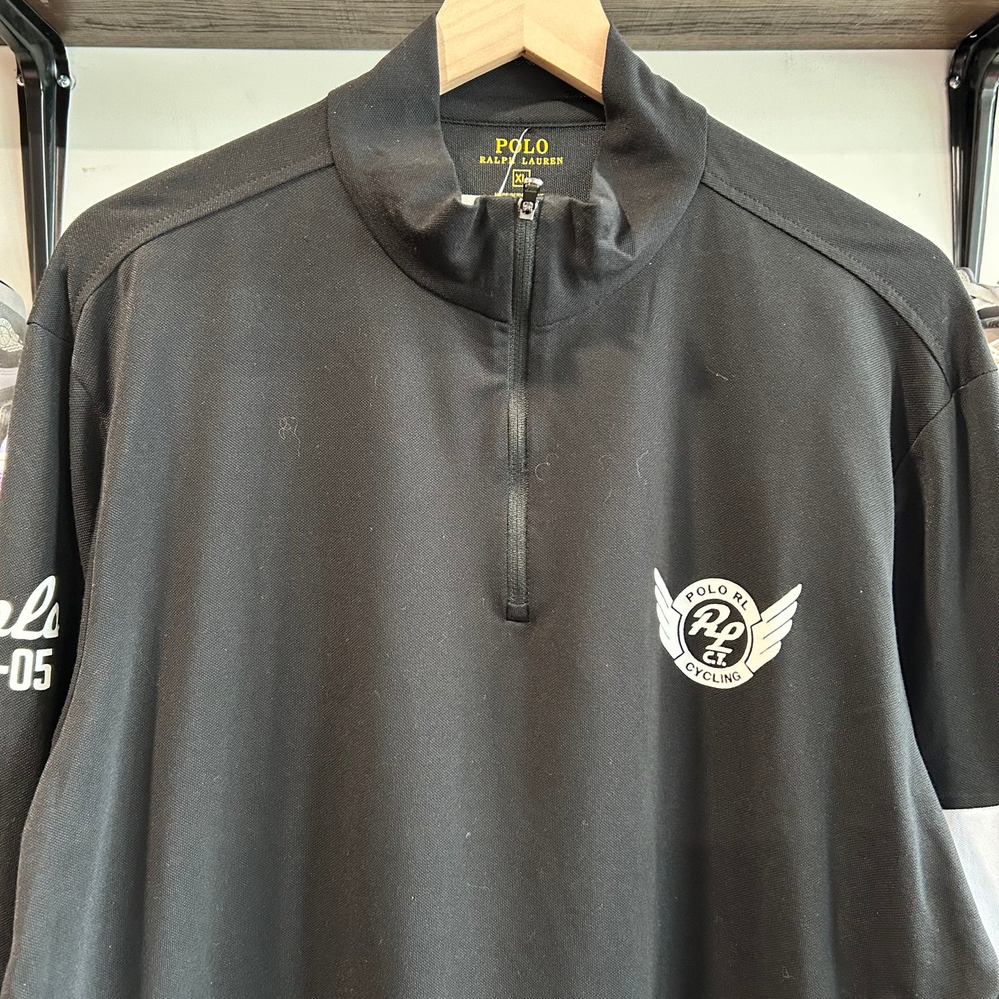 Polo cycling pullover