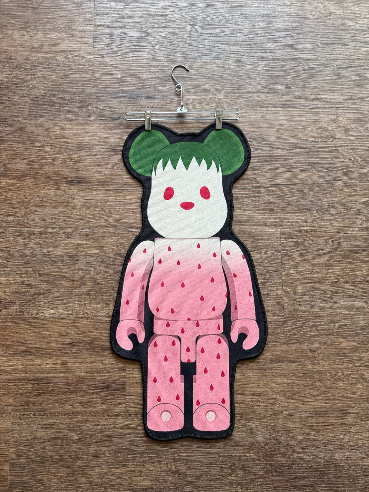 Streetwear Strawberry BearBrick Rug