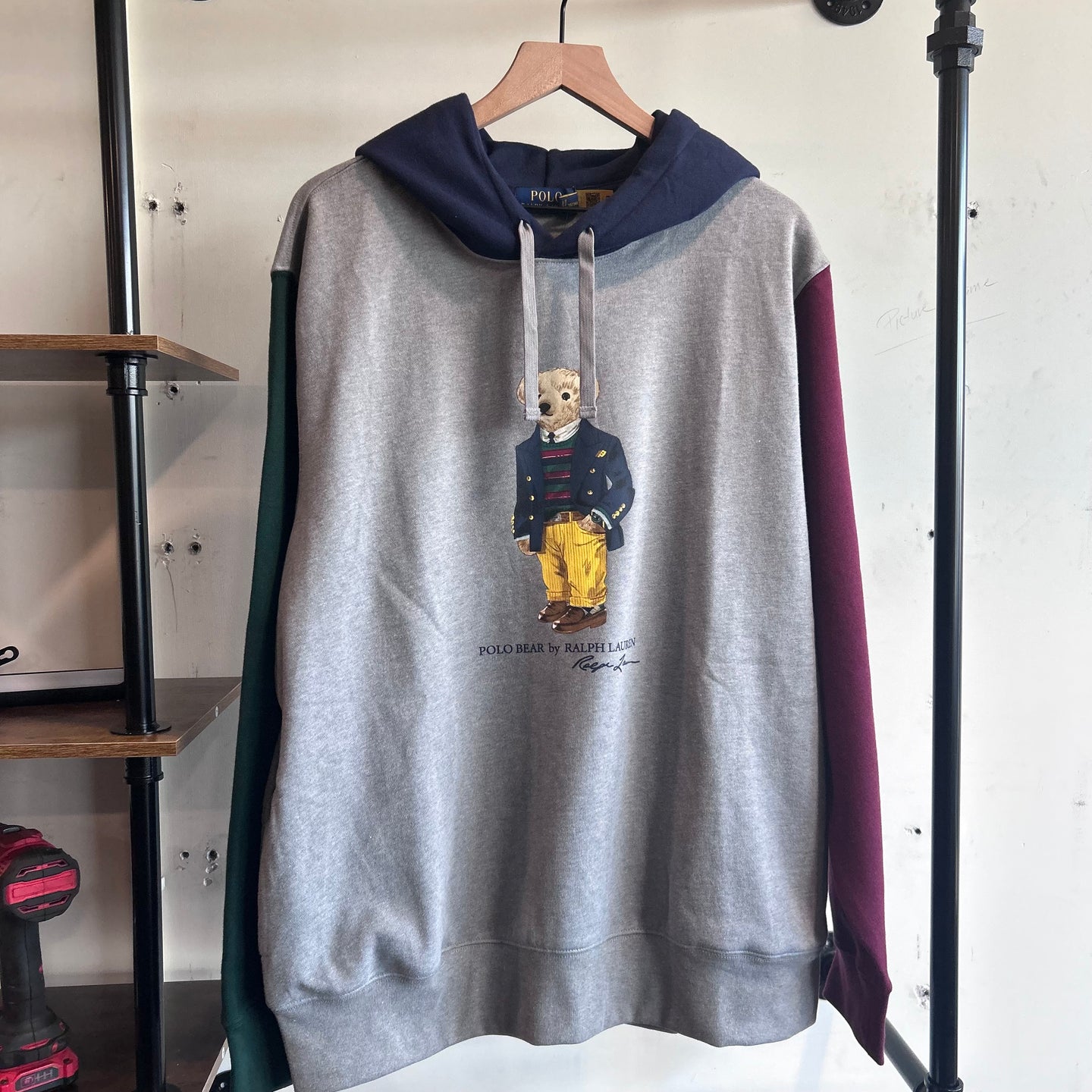 Polo bear hoody