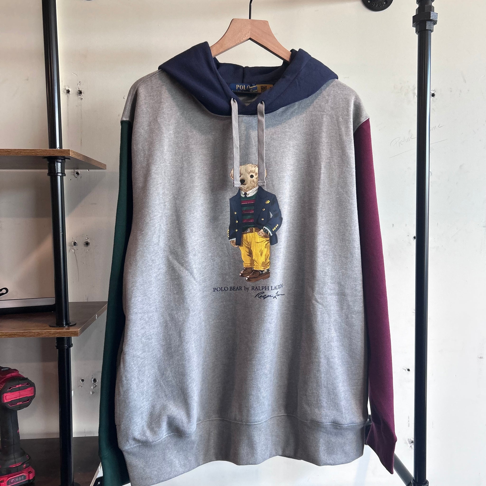 Polo bear hoody