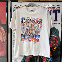 Vintage 1990 Detroit Pistons collage t-shirt