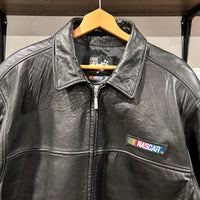 Butter soft Leather NASCAR jacket
