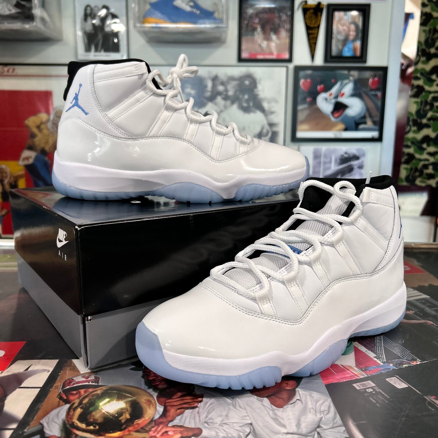 Legend Blue Jordan 11’s