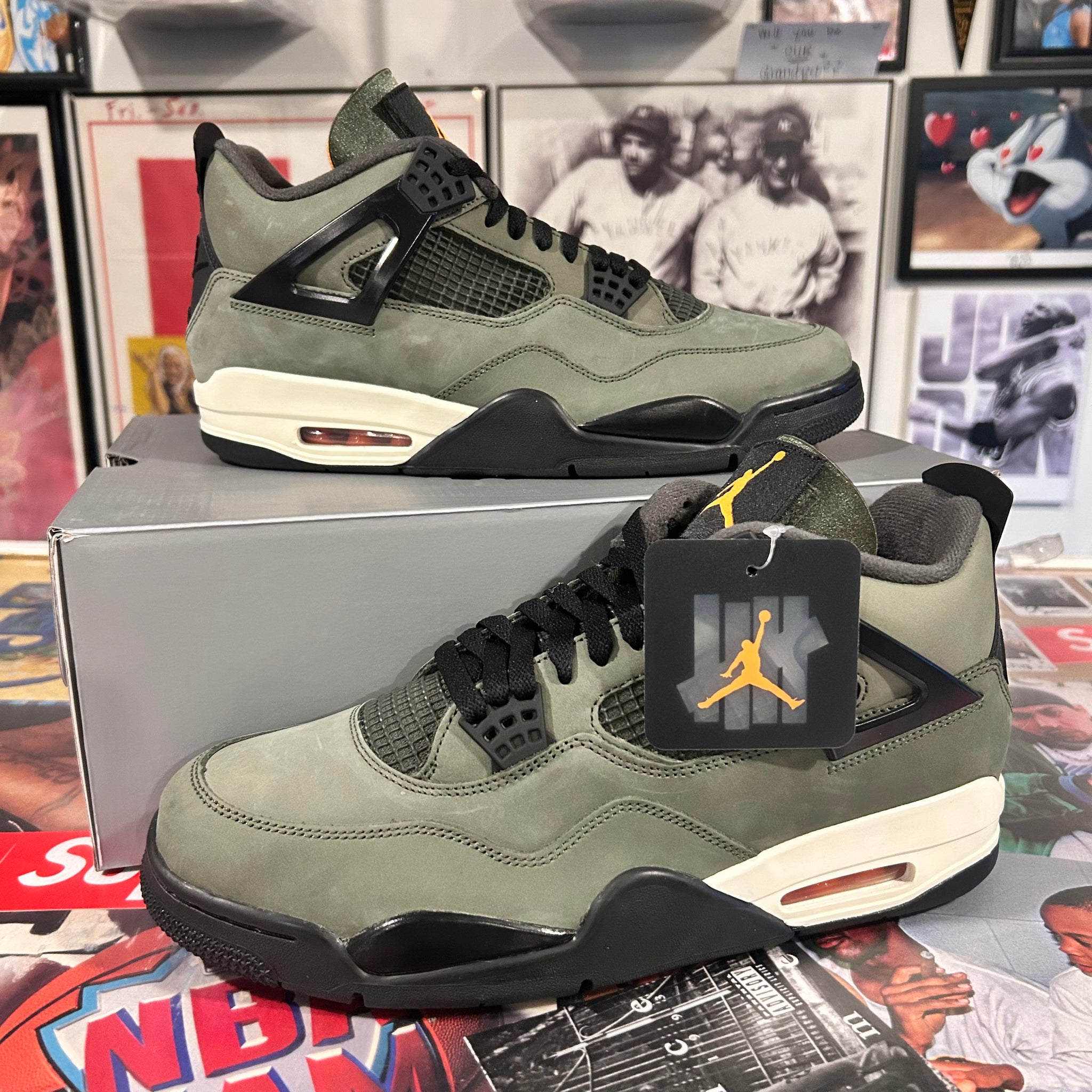 Undefeated Jordan 4’s