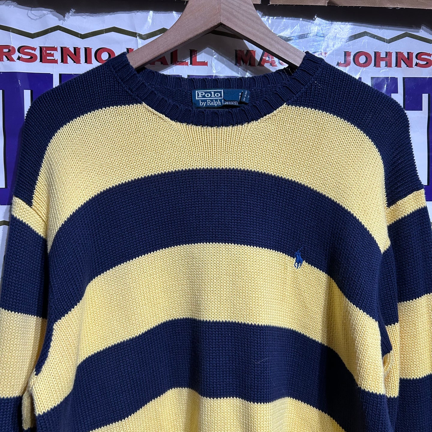 1990’s Tripped Polo sweater