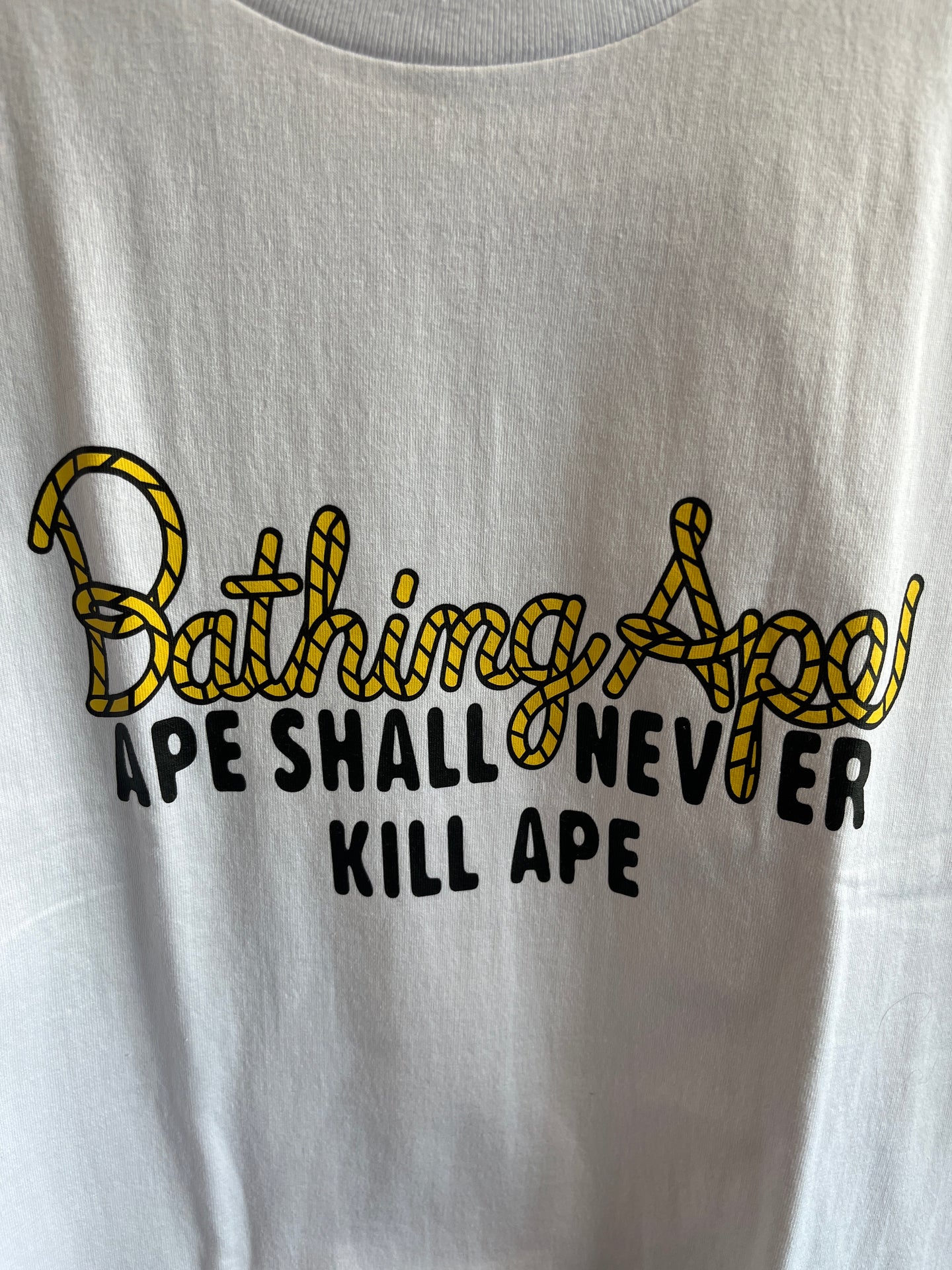 Bape Tee Ape Shall Never Kill Ape