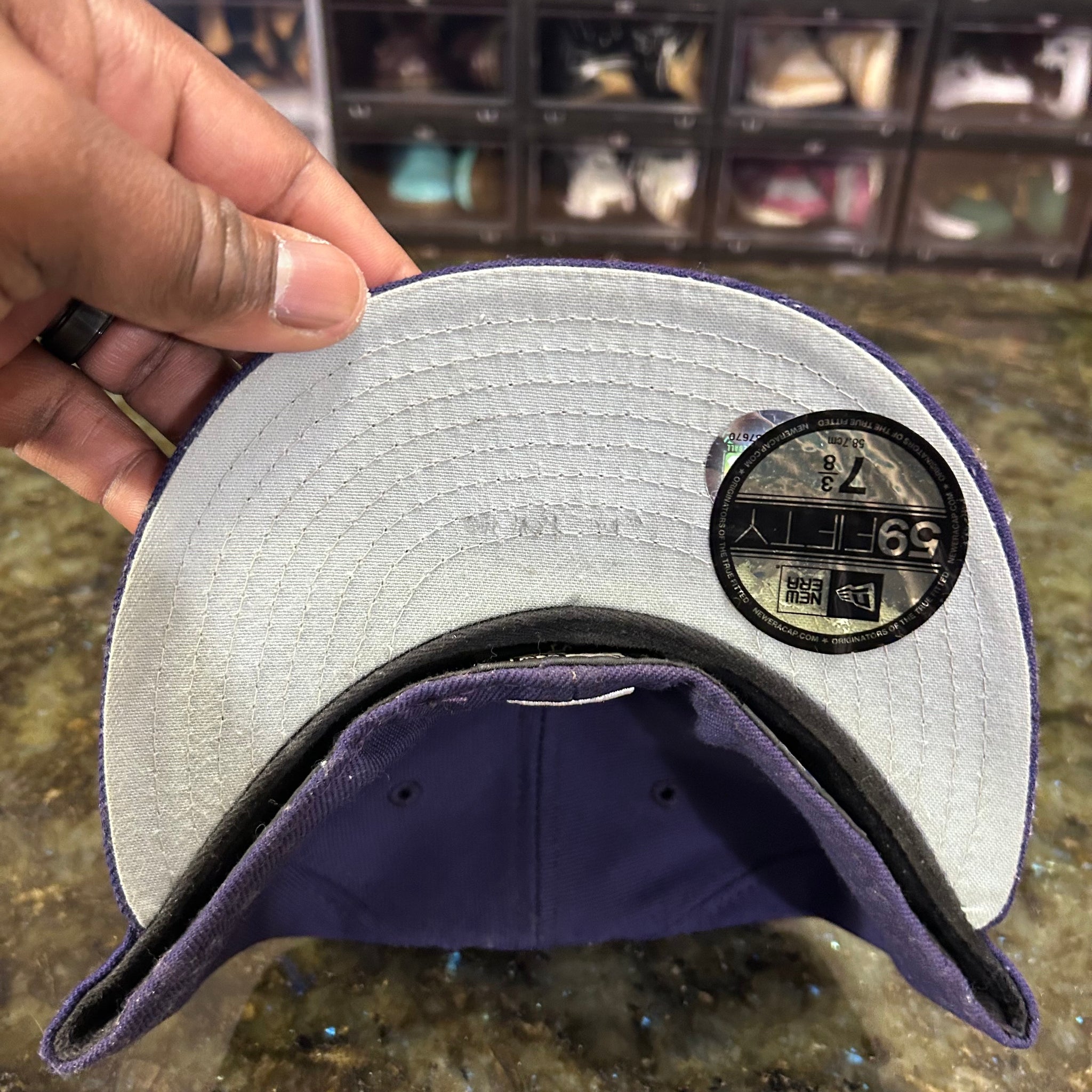 Yankees fitted cap no side patch