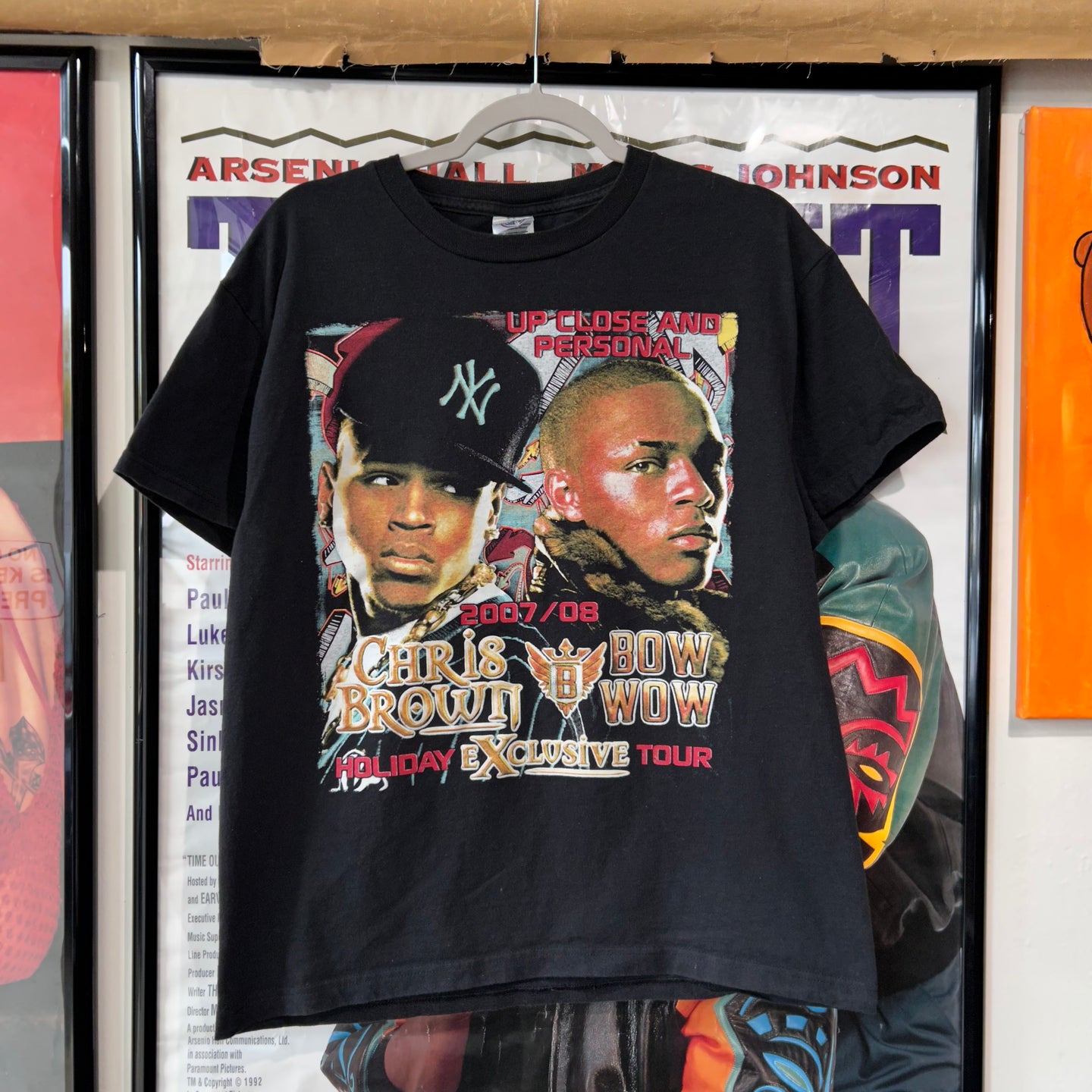 2007/08 Chris Brown & Bow Wow Holiday Exclusive Tour T-shirt