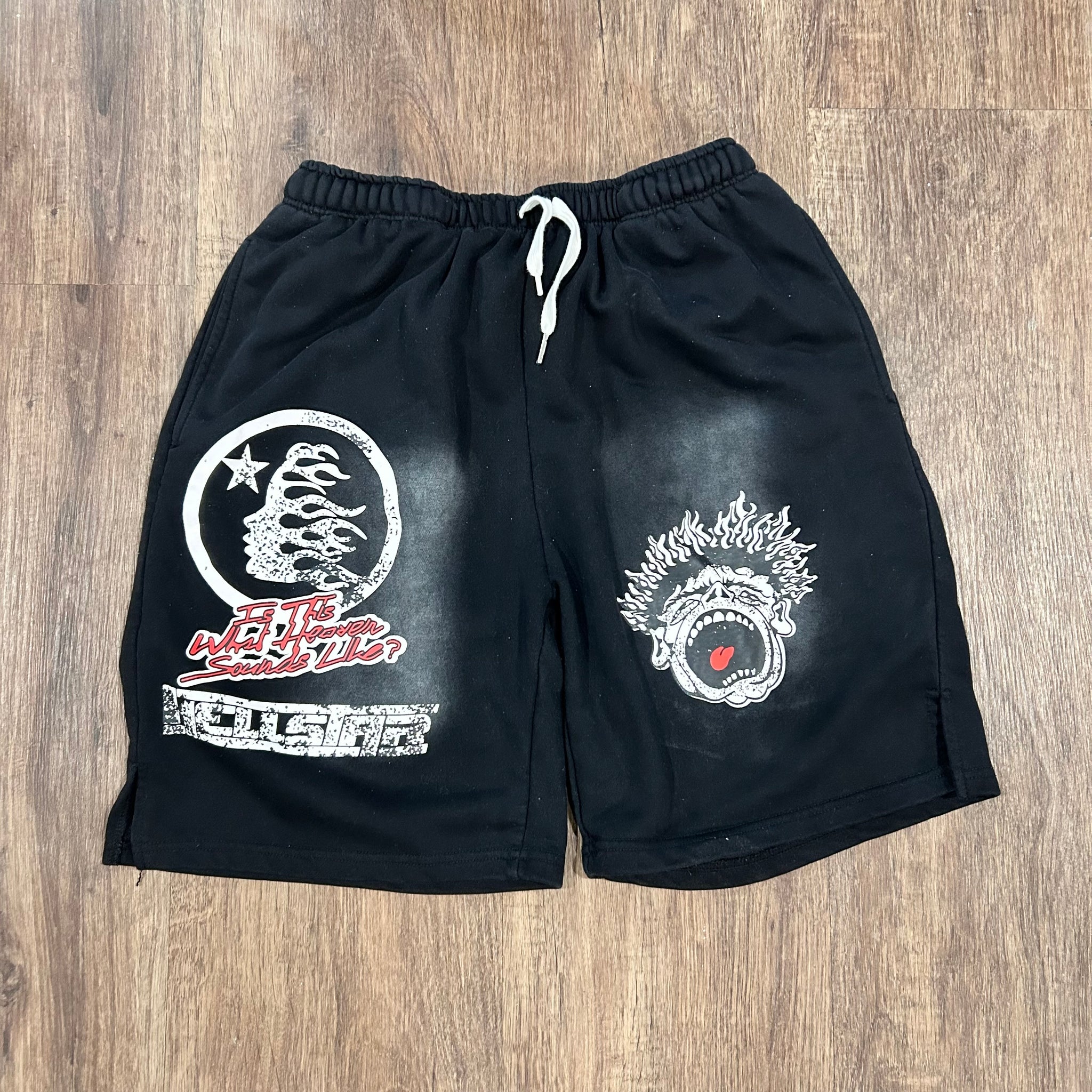 Hell star cotton shorts