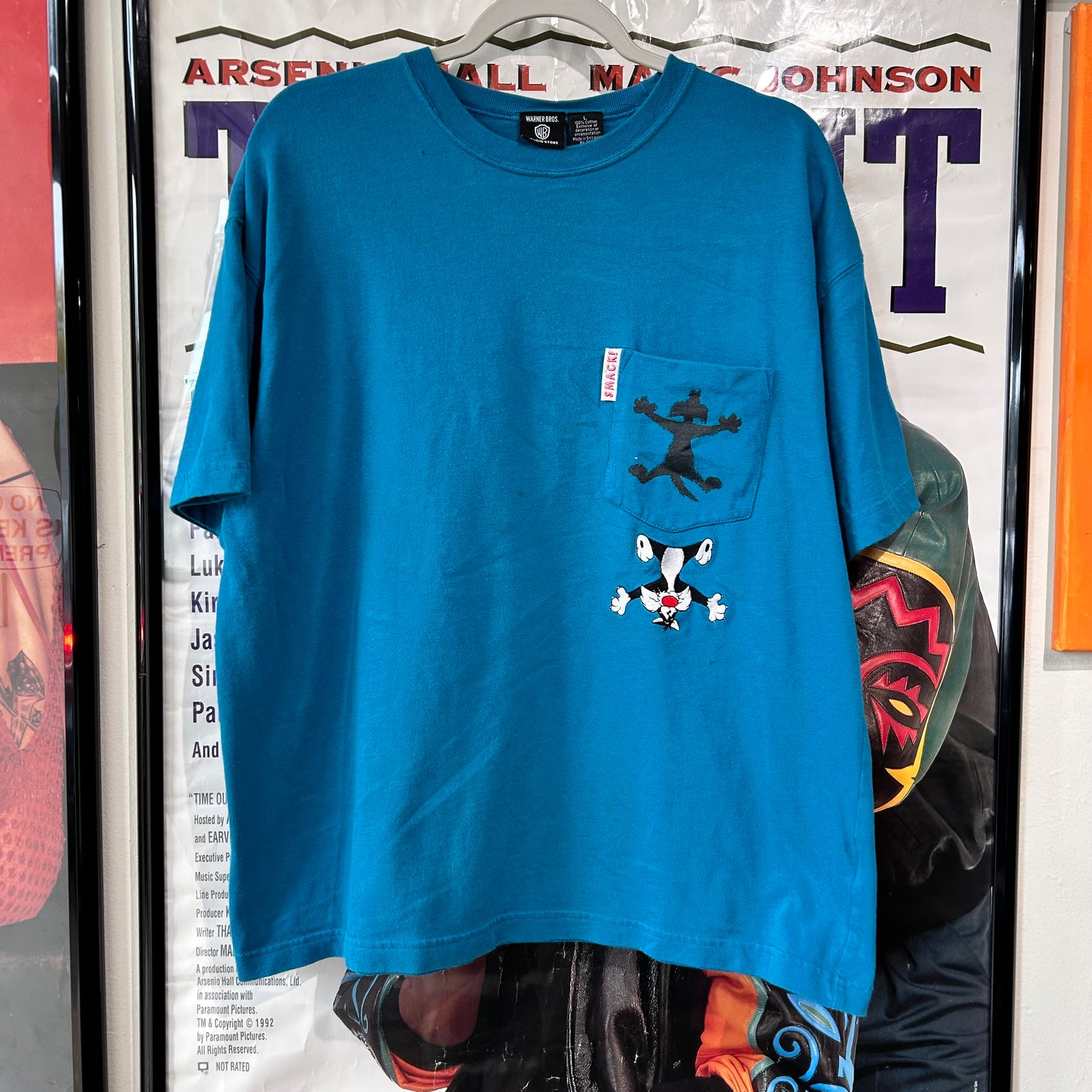 Vintage Looney Toons Pocket T-shirt