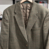 Lauren by Ralph Lauren cotton blend tweed blazer