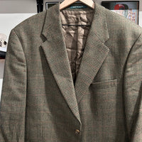 Lauren by Ralph Lauren cotton blend tweed blazer