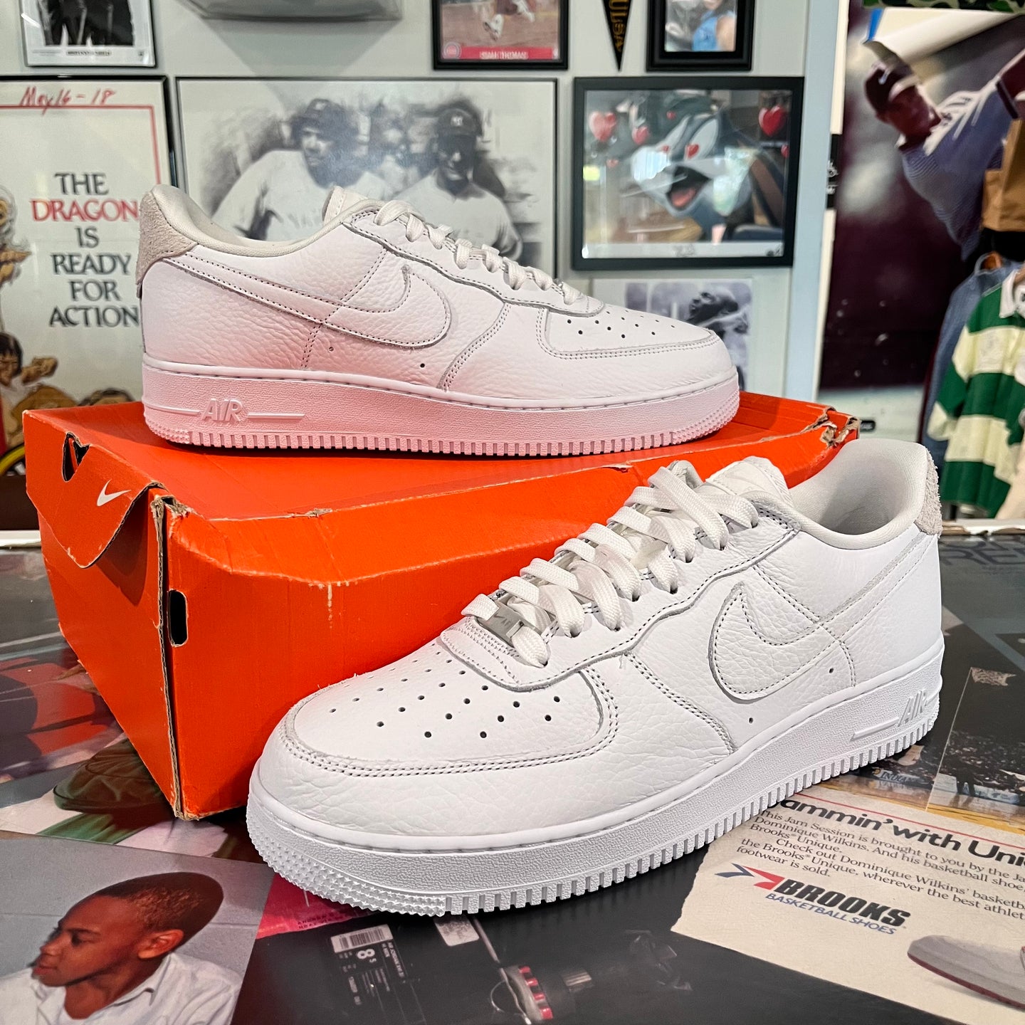 Triple White AF1