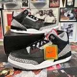 2018 Black Cement Jordan 3’s