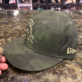 White Sox camo fitted cap