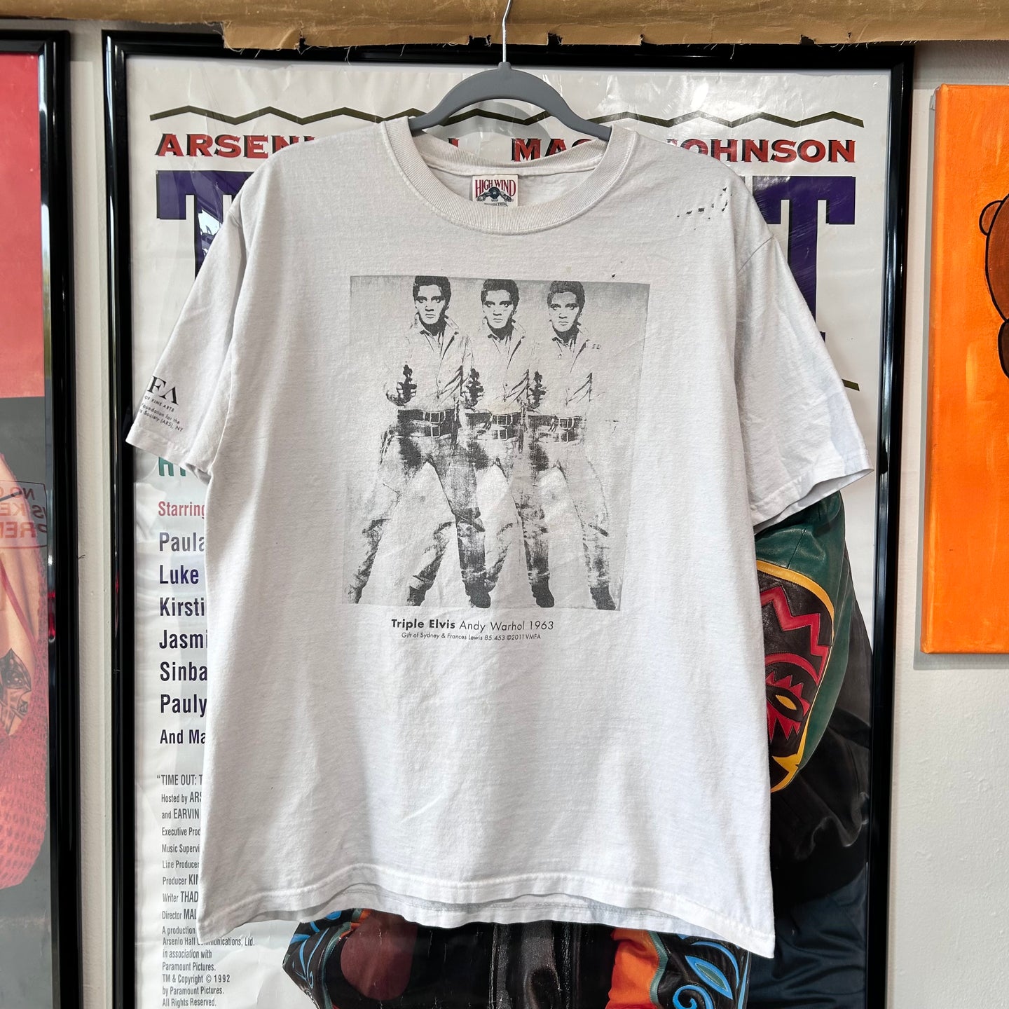 Vintage and Andy Warhol art tee