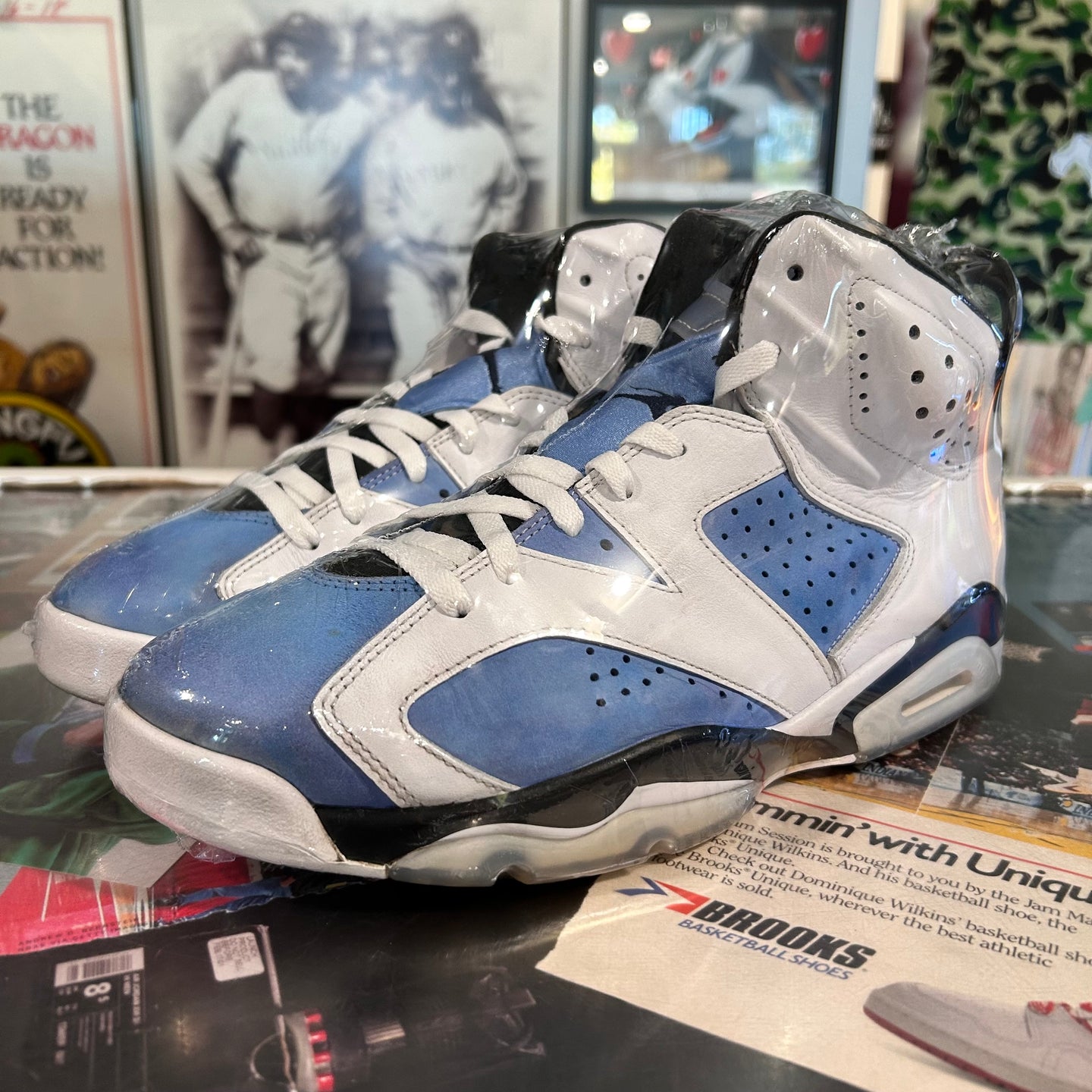 Unc Jordan 6’s
