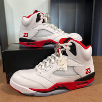 Fire Red Jordan 5’s