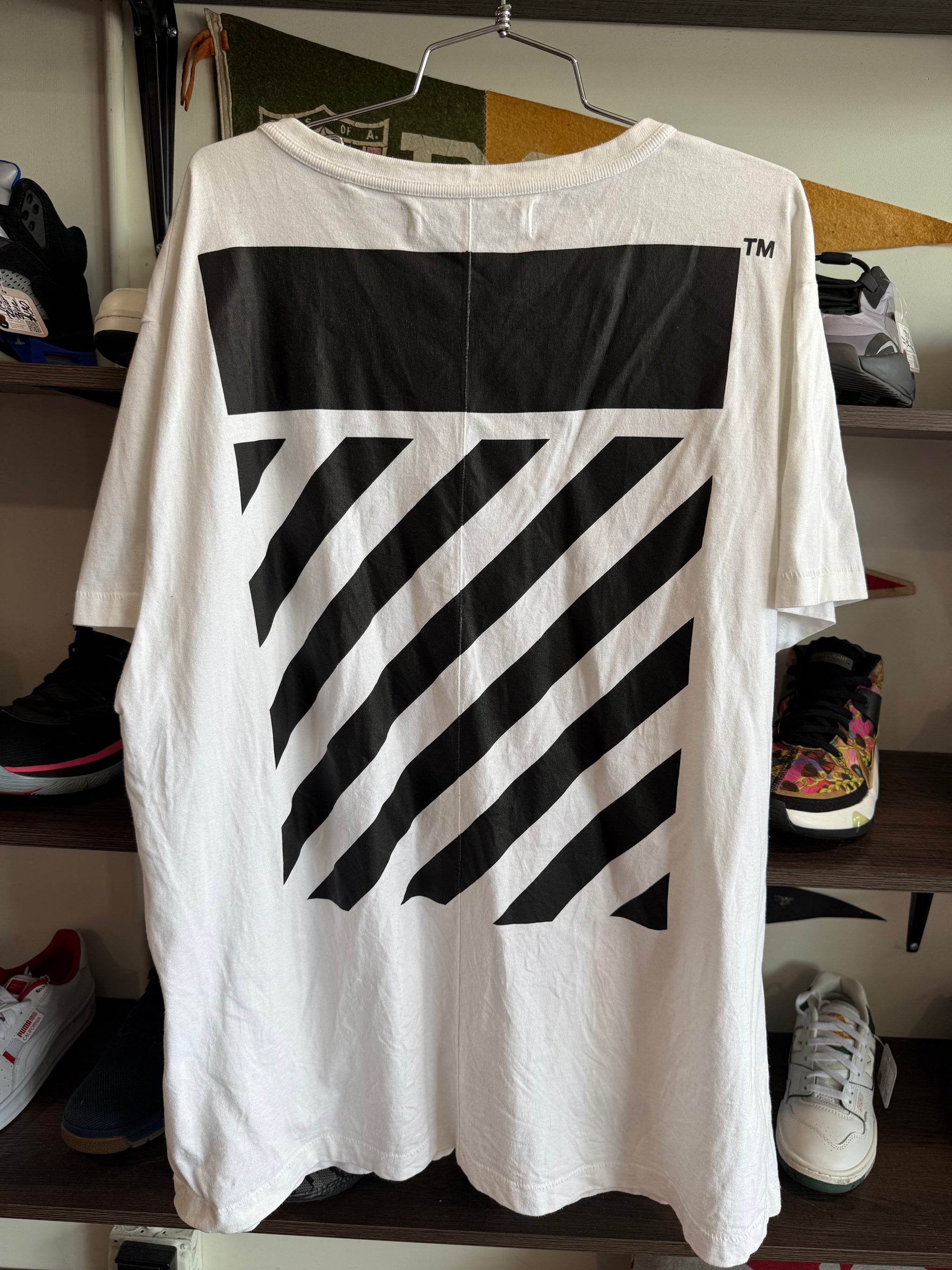 OFF WHITE PAINTING TEE