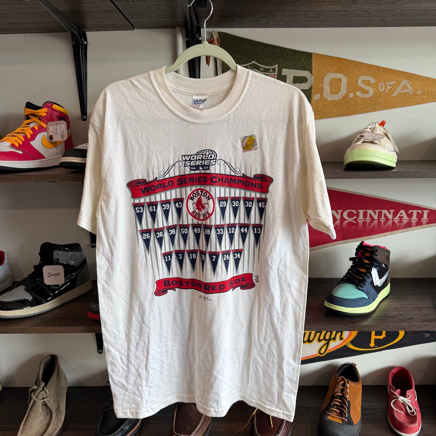 2004 Boston Red Sox World Series T-shirt