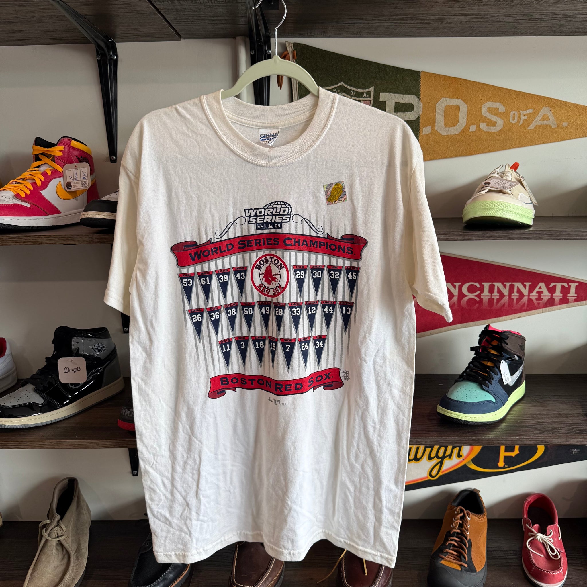 2004 Boston Red Sox World Series T-shirt