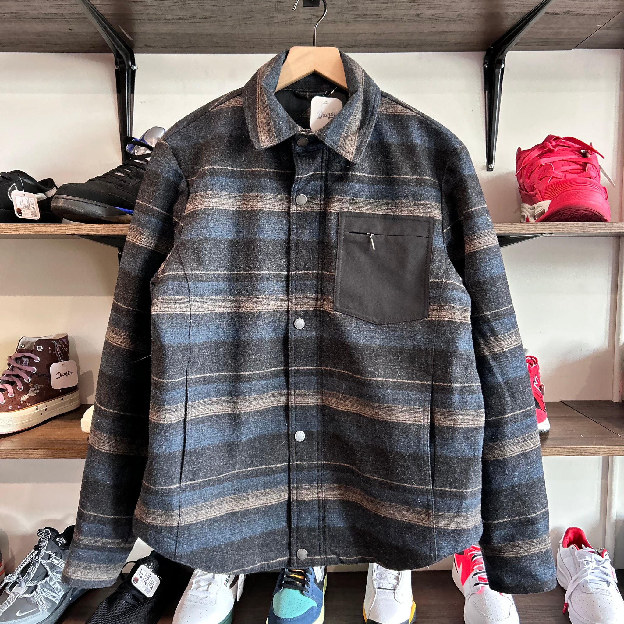 Pendleton zip up flannel