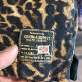 Denim and supply leopard polo