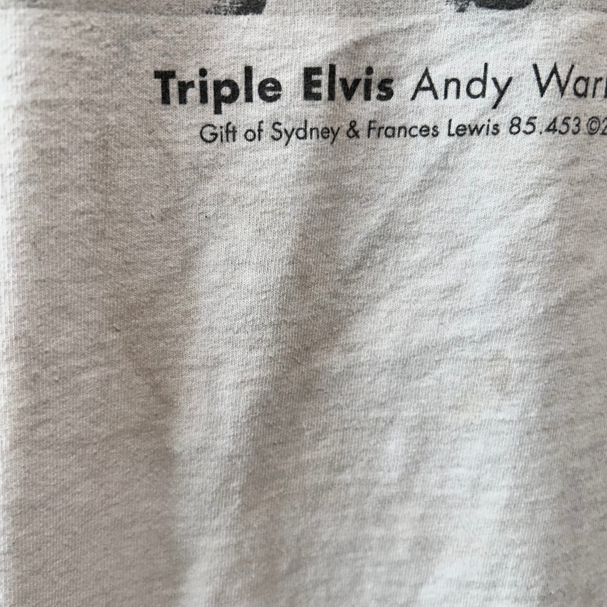 Vintage and Andy Warhol art tee